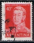Stamps Argentina -  Scott  630  Jose San Martin (2)