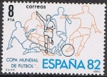 Stamps : Europe : Spain :  CAMPEONATO MUNDIAL DE FÚTBOL "ESPAÑA 82"