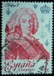Stamps Spain -  Felipe V (1683-1746)