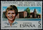 Stamps Spain -  Centenario del Hospital del Niño Jesús