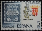 Stamps Spain -  50 Aniversario del Sello de Recargo de la Exposición de Barcelona