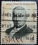Stamps Spain -  Miguel Primo de Rivera (1870-1930)