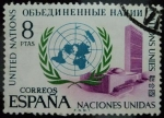Stamps Spain -  Naciones Unidas