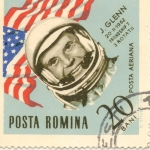 Stamps Romania -  J. GLENN