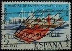 Stamps Spain -  VI Exposición Mundial de la Pesca