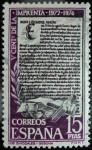 Stamps Spain -  V Centenario de la Imprenta