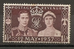 Sellos de Europa - Reino Unido -  Coronación de Jorge VI y la reina Elizabeth (intercambio)