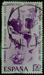 Stamps Spain -  IV Congreso Hispano-Luso-Americano-Filipino de Municipios / Barcelona 1967