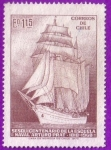 Stamps : America : Chile :  Sesquicentenario de la escuela nava Arturo Prat