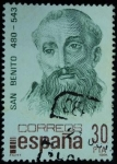 Stamps Spain -  San Benito (480-543)