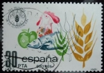 Stamps Spain -  Día Mundial de la Alimentación / F.A.O.
