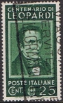 Sellos de Europa - Italia -  CENTENARIOS