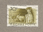 Stamps Hungary -  Vaquero