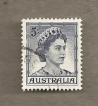 Sellos de Oceania - Australia -  Reina Isabel II