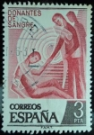 Stamps Spain -  Donantes de sangre