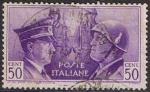 Stamps Italy -  HITLER Y MUSSOLINI