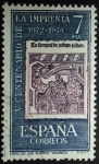 Stamps Spain -  V Centenario de la Imprenta
