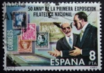 Sellos de Europa - Espaa -  50 Aniversario de la 1ª Exposición Filatélica Nacional