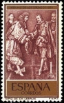Stamps Spain -  III Centenario del tratado 