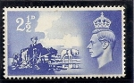 Stamps United Kingdom -  3º aniversario de la liberación de las Islas Anglo-Normandas 