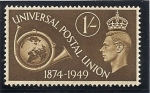 Sellos de Europa - Reino Unido -  75 aniversario de la Unión Postal Universal