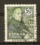 Stamps Spain -  Padre Benito J. Feijoo.