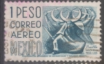 Stamps Mexico -  MEXICO_SCOTT C220G.04 PUEBLA, DANZA DE LA MEDIA LUNA. $0.30