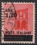 Stamps Italy -  SELLOS DE 1944 SOBRECARGADOS