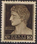Stamps : Europe : Italy :  SELLOS DE 1929-30 SIN CUADROS EN LAS ESQUINAS INFERIORES