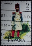 Stamps Spain -  Gastador de Infantería de Línea / 1821