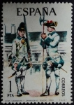 Stamps : Europe : Spain :  Sargento y Granadero / Toledo / 1750