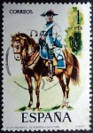 Stamps Spain -  Regimiento de Montesa / 1788