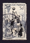 Sellos del Mundo : Europa : Francia : BASKET-BALL