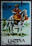 Stamps : Europe : Spain :  Timbalero de Caballos Coraza / 1677