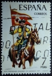Stamps Spain -  Portaguión Dragones de Numancia / 1737