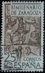 Stamps Spain -  Bimilenario de Zaragoza