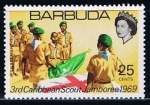 Stamps : America : Antigua_and_Barbuda :  Scott  36  Caribe Boy Scout Jambore