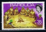 Stamps : America : Antigua_and_Barbuda :  Scott  37  Caribe Boy Scout Jambore