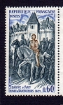 Sellos del Mundo : Europa : Francia : JEANNE D'ARC DEPART DE VAUCOULEURS 1429