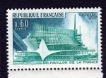 Sellos del Mundo : Europa : Francia : PAVILLON DE LA FRANCE - MONTRÉAL 1967 -