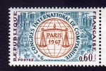 Stamps : Europe : France :  9º CONGRES INTERNATIONAL DE COMPTABILITE 1967