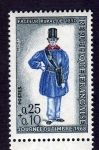 Stamps France -  JOURNÉE DU TIMBRE - FACTEUR RURAL DE 1830