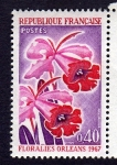 Stamps France -  FLORALIES ORLEANS 1967