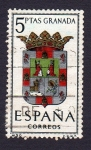 Stamps Spain -  GRANADA