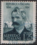 Stamps Italy -  CENTENARIO DEL NACIMIENTO DEL COMPOSITOR ALFREDO CATALANI
