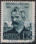 Sellos de Europa - Italia -  CENTENARIO DEL NACIMIENTO DEL COMPOSITOR ALFREDO CATALANI