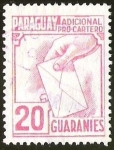 Stamps America - Paraguay -  ADICIONAL PRO CARTERO
