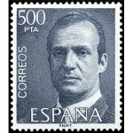 Stamps Europe - Spain -   JUAN CARLOS Iº BASICO