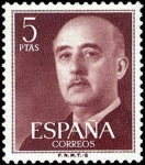 Stamps Spain -  General Franco