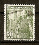 Stamps Europe - Spain -  Franco y castillo de La Mota.